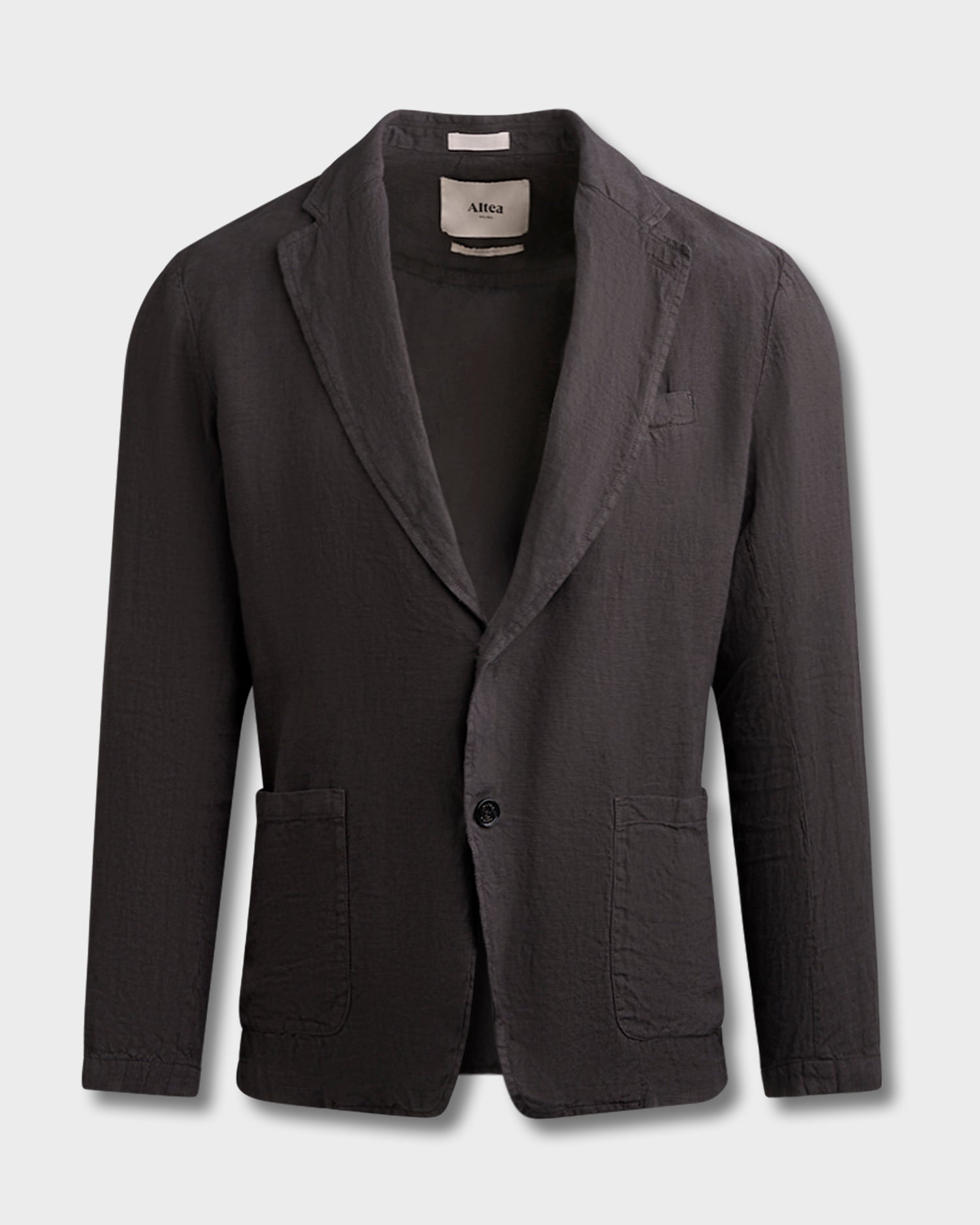 Altea Dark Charcoal Pure Linen Sports Jacket– Parker & Co.