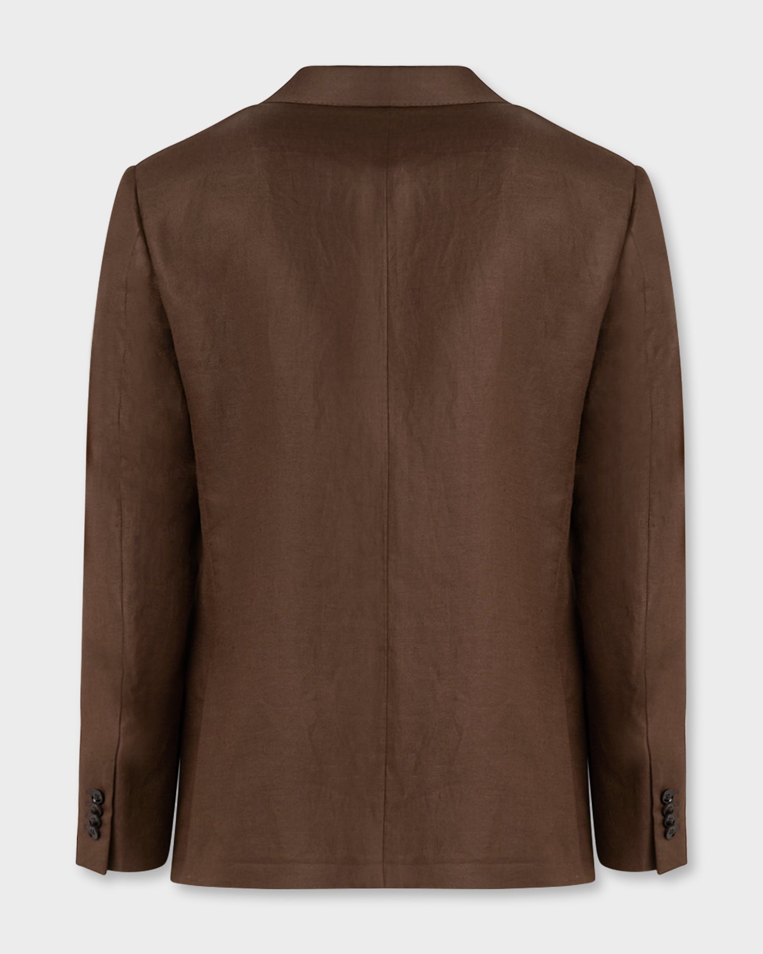 Brown Linen Sports Jacket