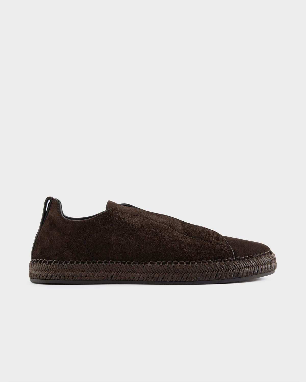 Brown Triple Stitch Espadrilles