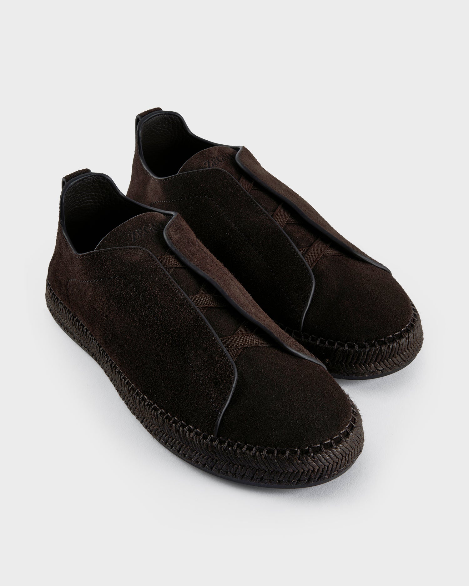 Brown Triple Stitch Espadrilles