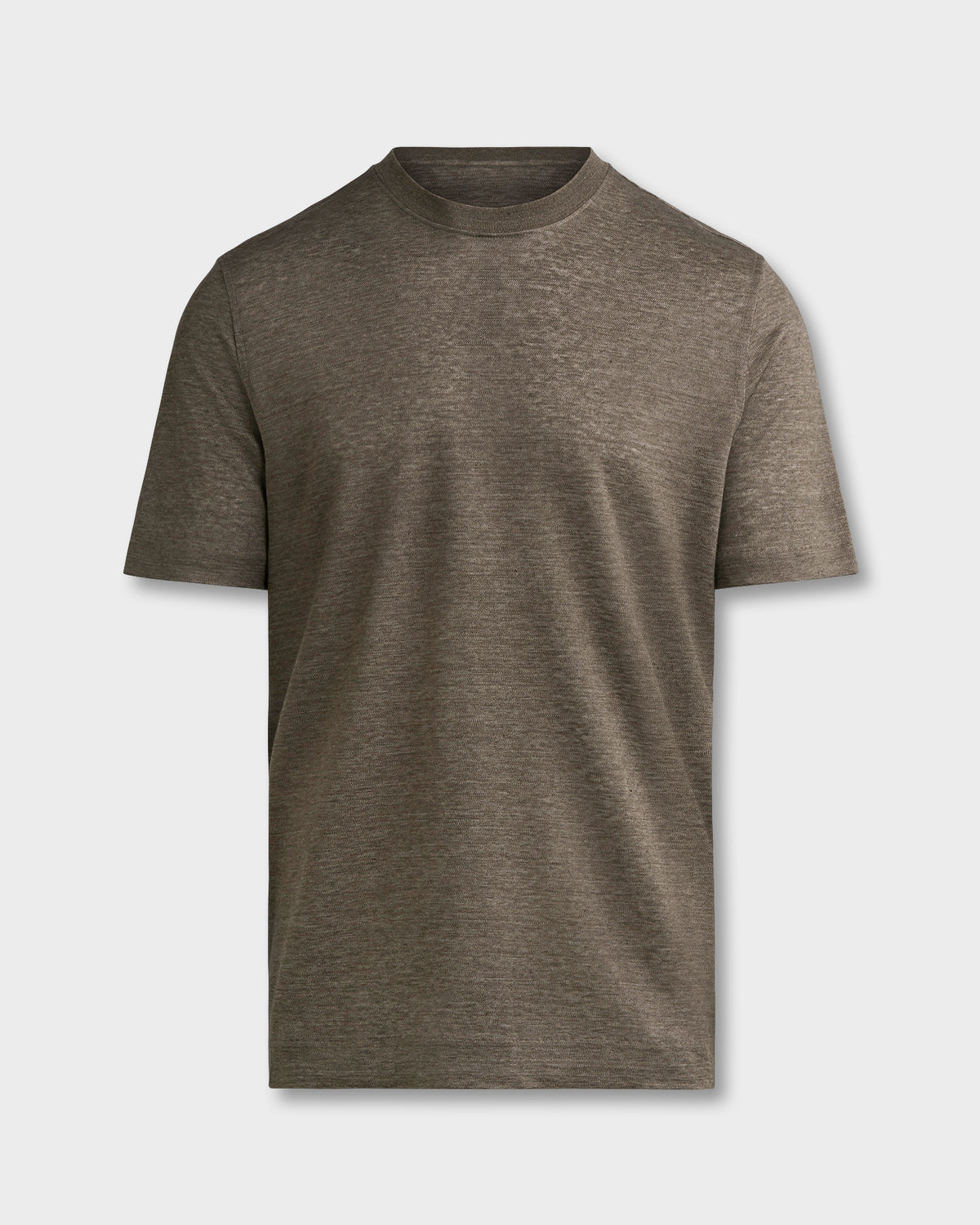Deep Pine Green Oasi Linen T-Shirt