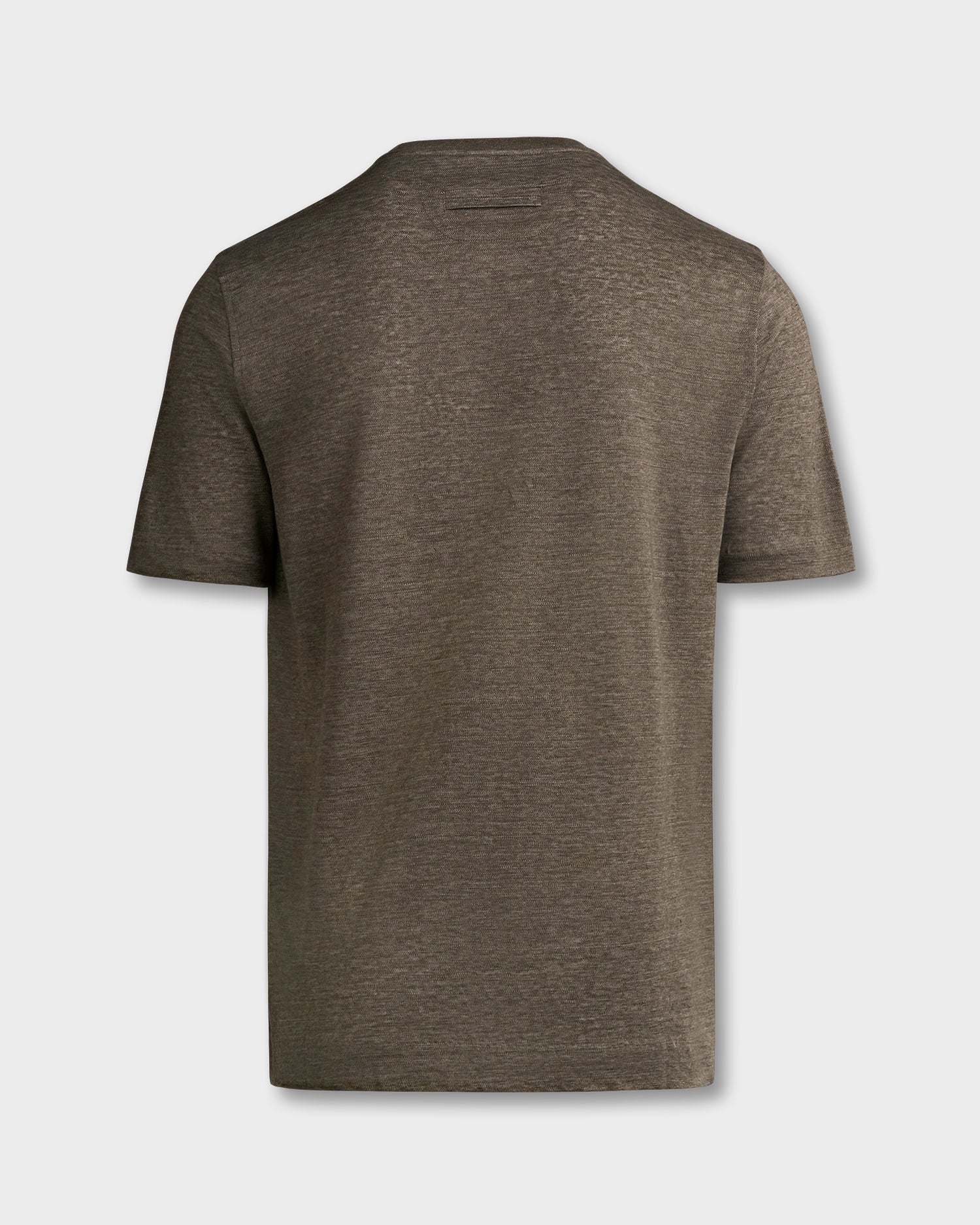 Deep Pine Green Oasi Linen T-Shirt