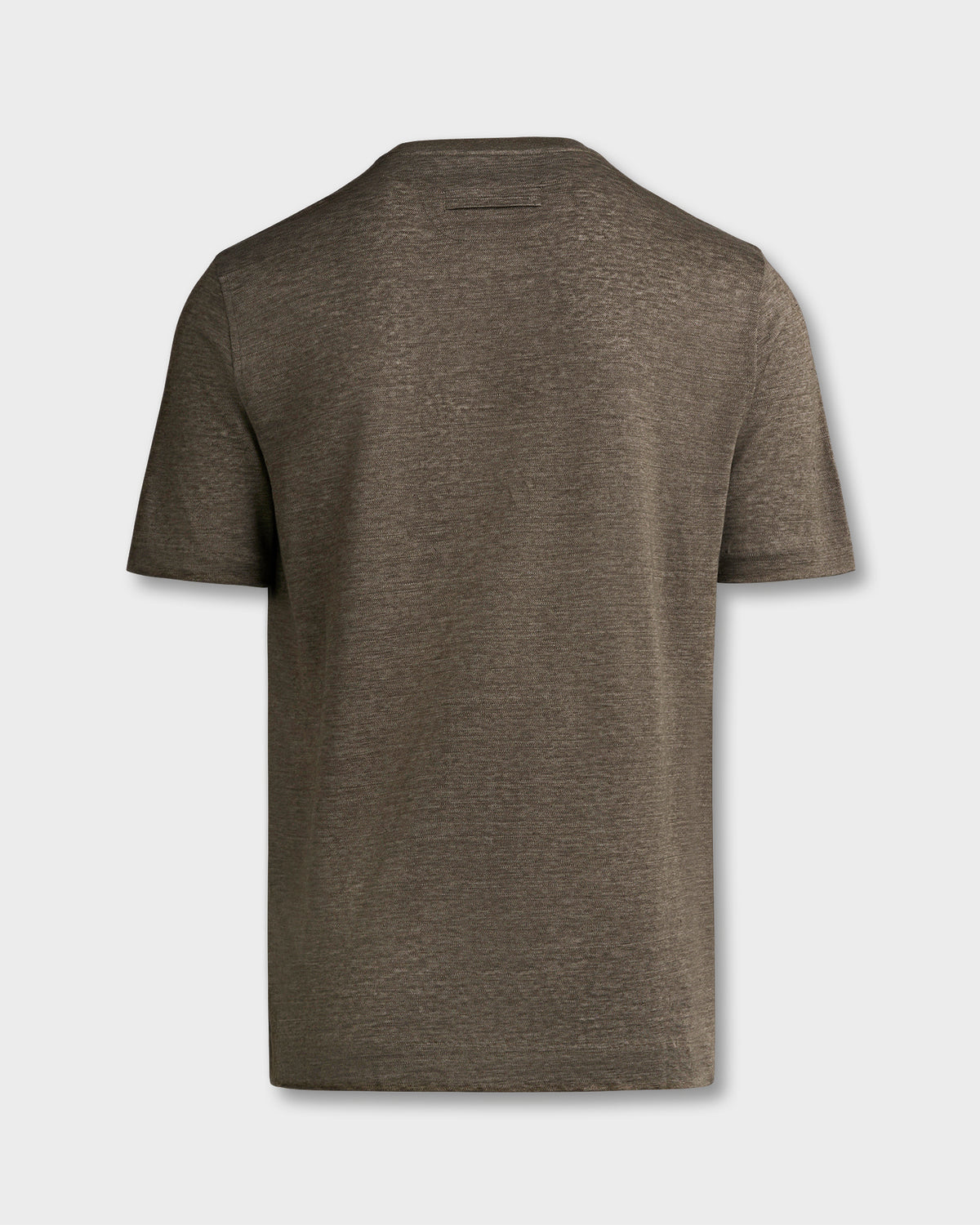 Deep Pine Green Oasi Linen T-Shirt