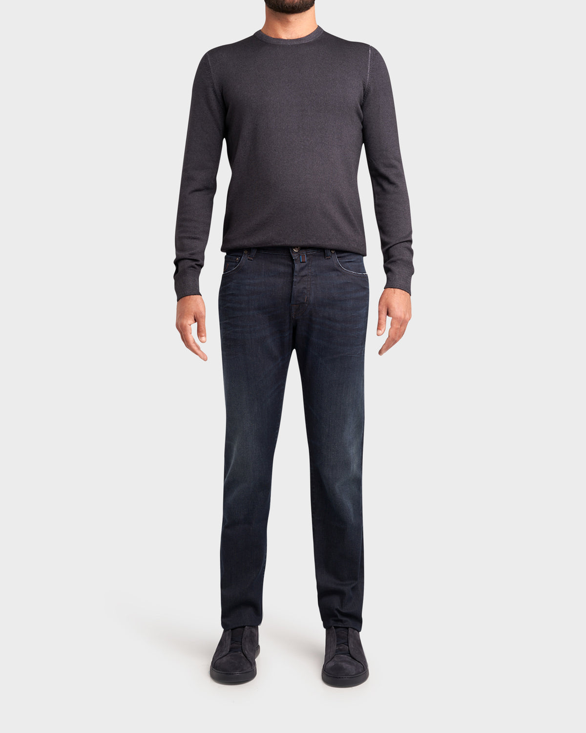 Jacob Cohen Dark Blue Cotton Lyocell Slim Fit Jeans Parker & Co.