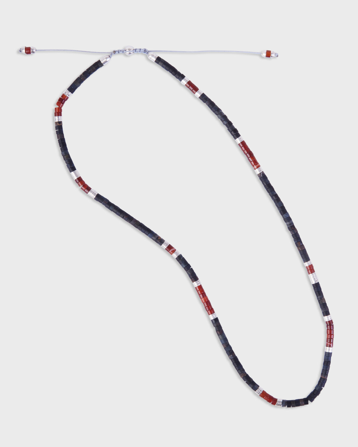 MAOR Blue Tiger Eye Sterling Silver Sonoran Necklace Parker & Co.