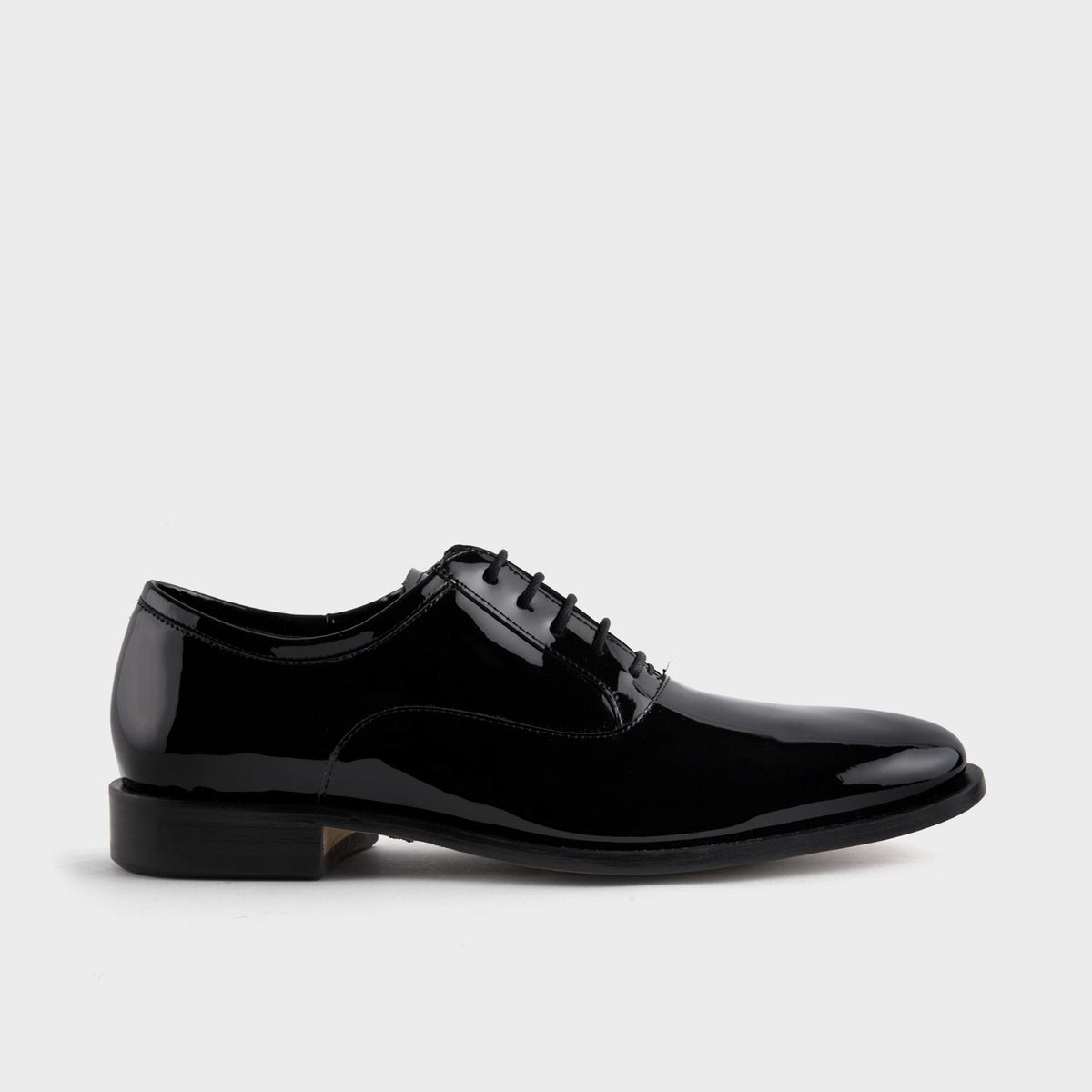 Full patent black oxford shoes clearance