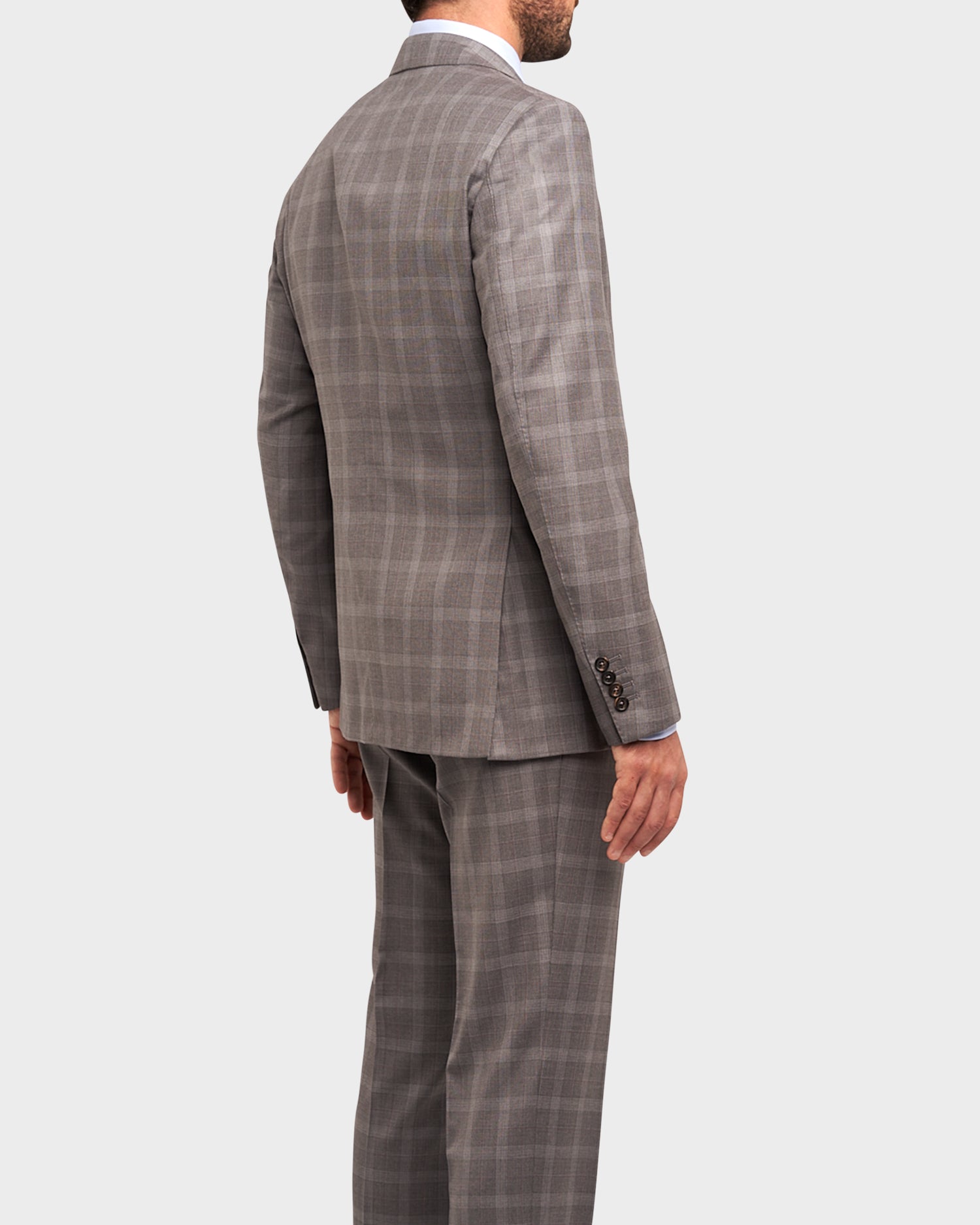 Grey Glen Check Suit